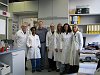 Carla Muratori nei laboratori della Bayer, Frankfurt